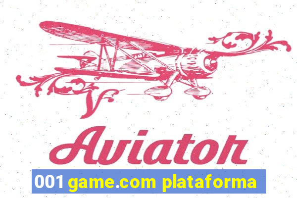 001 game.com plataforma